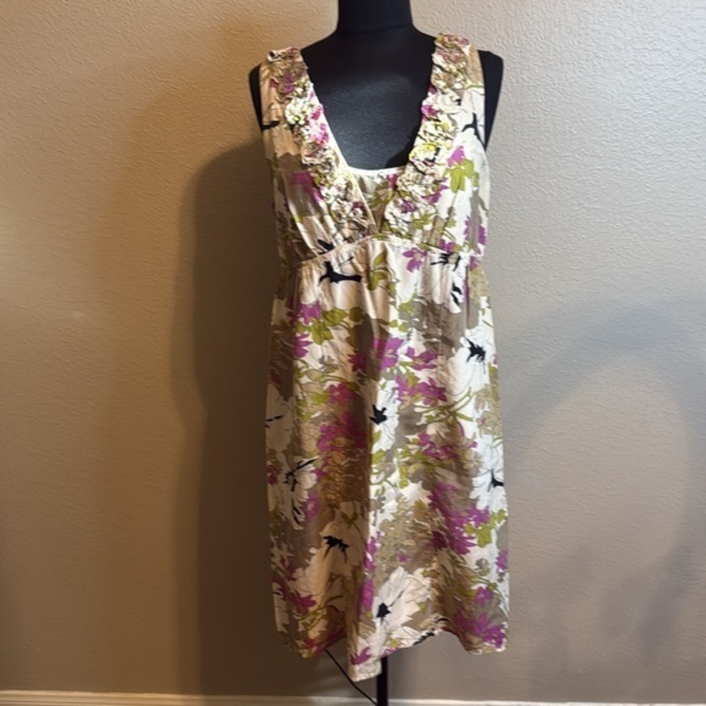 Ann Taylor LOFT Cotton Dress SZ 10P